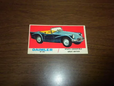 SPORTS CARS #36 Trading Card Topps 1961 Foreign And U.S.A. • $9.75