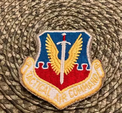 Vintage US Air Force Patch TACTICAL AIR COMMAND • $10