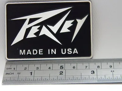  Replacement Peavey Sticker  Speaker Logo Badge 73mm Aluminum Aftermarket  • $9.95