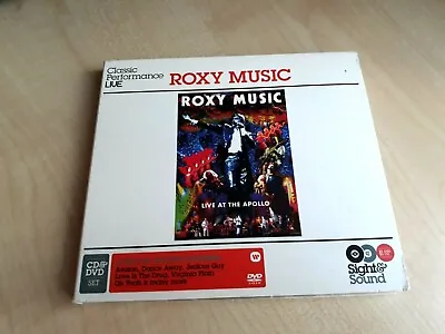 £19.99 • Buy Roxy Music - Live At The Apollo - CD + DVD - Sight & Sound ~(Bryan Ferry)~