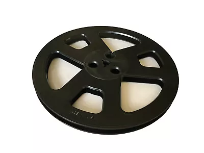 RoXdon Black Plastic 7  Empty Tape Spool For 1/4  Reel To Reel Tape Recorder • £8.95