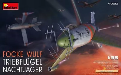 Focke Wulf Triebflügel Nachtjager MiniArt | No. 40013 | 1:35 • $49.95