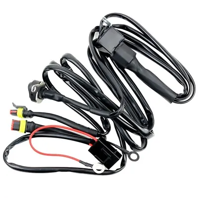 Motorcycles LED Fog Light Wiring Harness Wire For  R1200GS /ADV F800GS G9A61026 • £15.53