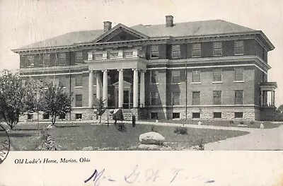 Old Ladies' Home Marion Ohio OH 1907 Postcard • $4.95