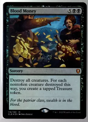 Blood Money 116/361 Mythic Foil Baldur's Gate Magic The Gathering NM • $2.99