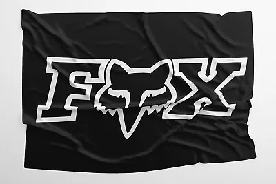 Black Fox Racing Moto GP Racing Motorcross Flag Banner 3x5 FT Show Garage • $16.89