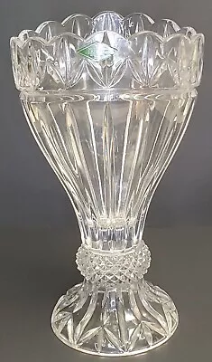 Shannon Crystal Designs Of Ireland 12  Vase 24% Lead Crystal Made In Poland • $30.35