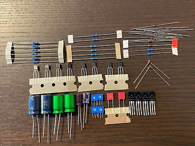 $40 • Buy Sansui F-2624 Driver Board Rebuild Recap Kit For 8080DB 9090DB QRX8001 QRX-9001