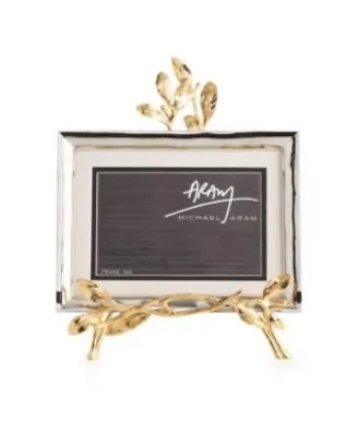 Michael Aram Laurel Easel With 4x6 Or 5x7 Picture Frame • $149.95