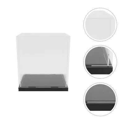  Acrylic Display Box Dust Cover Perspex Stands Glass Cabinets • £16.38