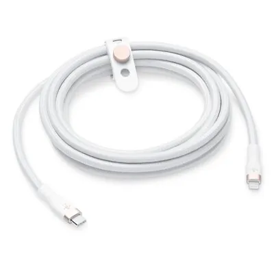 Belkin Boost Charge Pro Flex Mfi-certified Usb-c To Lightning Cable Strap White • £15.90