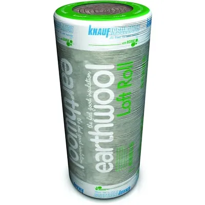 £42.99 • Buy 100mm 150mm 170mm 200mm Knauf Earthwool Loft Insulation Roll - Full Size Rolls