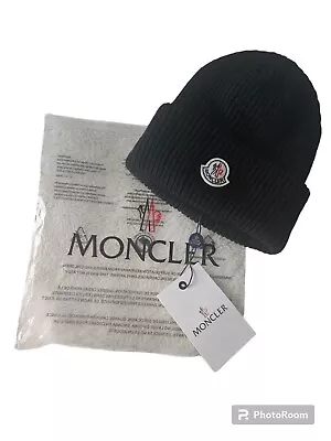 Moncler Black Beanie • £19.99