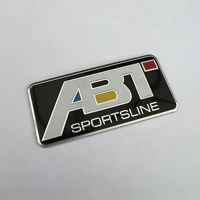 ABT Sportsline Black Aluminium Badge  • £10