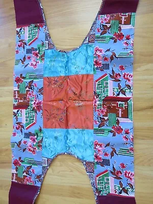 Unique Vintage Chinese Traditional REVERSIBLE BACK Baby Carrier  MEI TAI  STYLE • $45