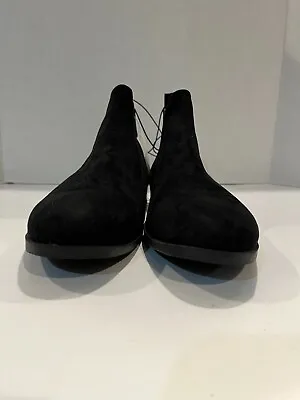 H&M Black Dress Shoes US Mens Size 10 No Laces Ankle W/ Tags • $29.90