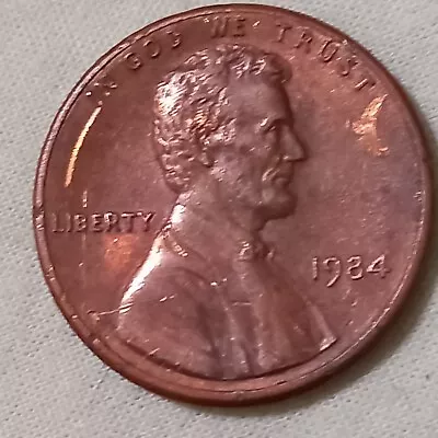 1984 Lincoln Memorial Penny No Mint Mark • $14