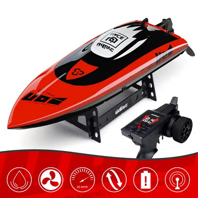 UDIRC RC Boat Brushless 40KM/H 2.4G Racing Remote Control Boat For Adult And Kid • $79.99