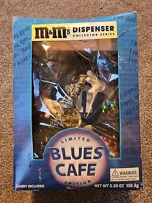 RARE!!  VTG M&M’s Blues Cafe Vintage Collectible Candy Dispenser Jazz Saxophone • $50