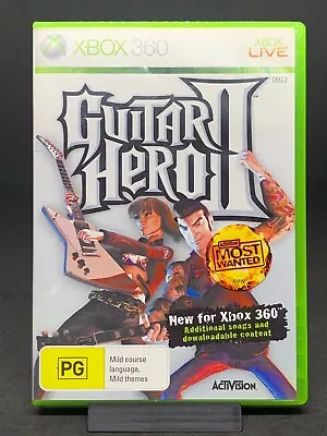 Guitar Hero II Xbox 360 Microsoft PAL No Manual • $23.50