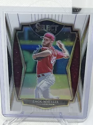 2021 Panini Select Zach Wheeler Premier White Refractor /50 #132 • $7.51