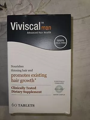 Viviscal Man Advanced Hair Health 60 Tablets 2026 • $15