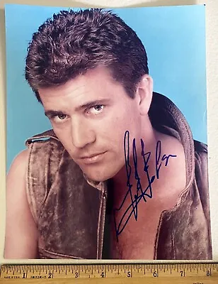 MEL GIBSON Signed 8X10 Photograph MAD MAX Autograph Picture Beautiful Signature • $188.88