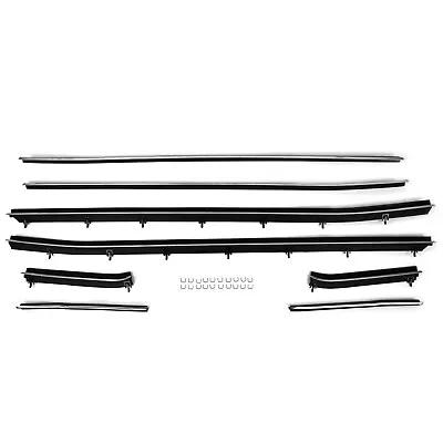 71-73 Ford Mustang Window Felt Weatherstrip KIT Grande Coupe Belt Line • $97.60