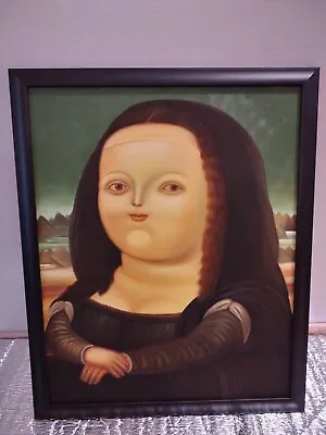 $2500 • Buy FERNANDO BOTERO  Mona Lisa  Oil Painting