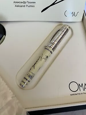 Omas Aleksander Pushkin LE 1000 Fountain Pen-Excellent Condition • $2449