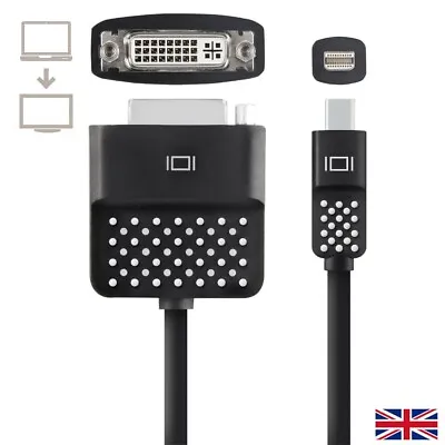 Belkin Mini Display Port To DVI Adapter For MacBook Ultrabook Tablet TV Laptop • £7.99