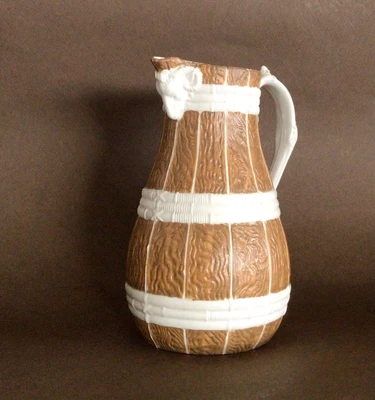 Antique William Brownfield Goat Mask Spout Jug— Swiss Pattern -impressed Mark • £25