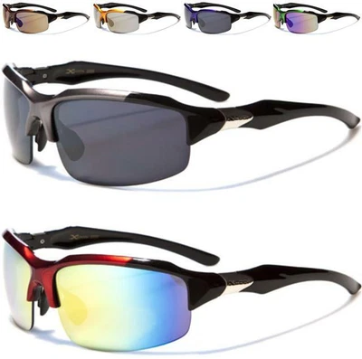 Xloop Sports Designer Sunglasses Mens Large Big Wrap Golf Running Cycling Womens • £13.99