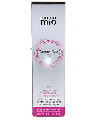 Mama Mio Tummy Rub Oil 4.0 Oz. Scar & Stretch Mark Reducer Oil NIB • $18.99