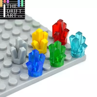 30385 Crystal Stone Painted Gem Gemstone Ore For Lego Building Blocks Sets DIY • £9.82