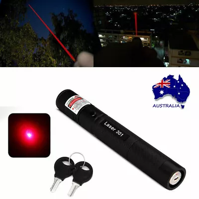 650nnm <1MW 301 Red Laser Pointer Pen Power Lazer Visible Beam Light • $15.98