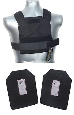 Tactical Scorpion Level III+ / AR500 Body Armor Bobcat 8x10 Concealed Vest • $133.19