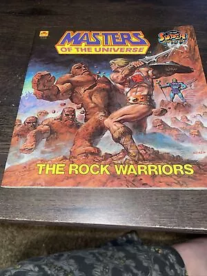 Masters Of The Universe Vintage Golden Super Adventure Rock Warriors 80s Motu • $6