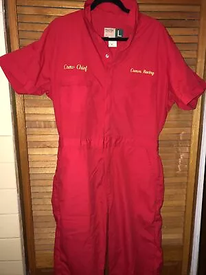 Racing Coveralls Wearguard Men’s Size Large Crown Racing Crew Chief Short Sleeve • $24