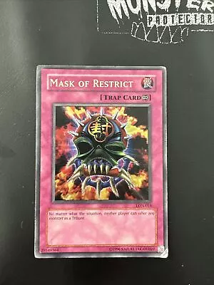 Yugioh Mask Of Restrict Ultra Rare Lon-018 Played  • $7.41