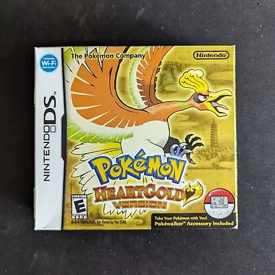 Pokemon HeartGold Version Nintendo DS CIB Complete In Box W/Pokewalker • $175