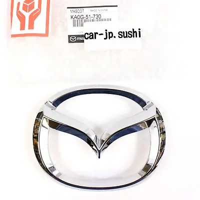 MAZDA Genuine CX-5 KF#P 2016-2021 Front Grille Chrome Emblem KA0G-51-730 OEM New • $38.89