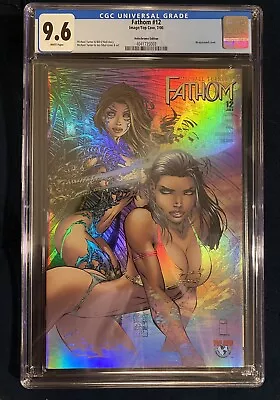 CGC 9.6 Fathom #12 Holochrome Edition Michael Turner Wraparound Cover Lara Croft • $11.50