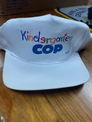 Vintage 1990 Kindergarten Cop Arnold Schwarzenegger Movie Promo Snapback Hat • $44