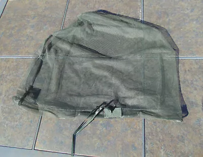 German Military Full Head Mosquito Net 20  X 17  New Old Stock Free Shipping • $12.99