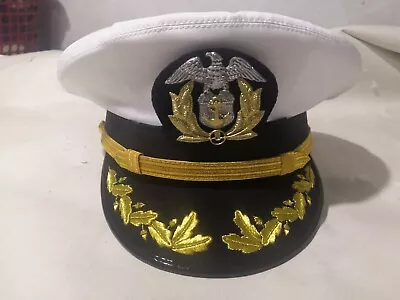 U.s Maritime Service/ Merchant Marine Captain Or Commander Combination Cap • $112.82