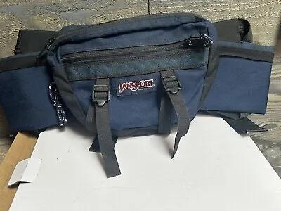 Vintage JANSPORT Aztec Western Indian Double Water Bottle Fanny Pack USA Made • $35