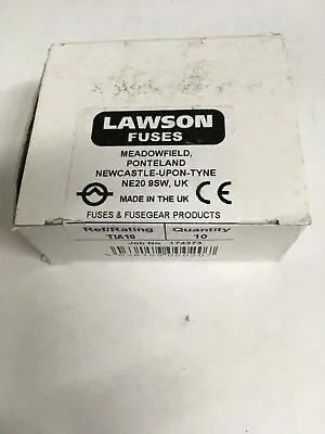 £6.96 • Buy LAWSON Fuse TIA10 10A BS88 415V Cartridge Fuse Link JPSF807