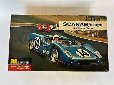 Monogram Scarab II (blue) 1/24 Scale Slot Car Body NIB • $79.95