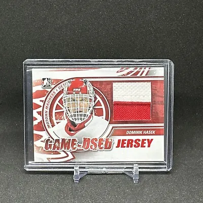 12/13 Itg Motown Madness Dominik Hasek Game Used Jersey • $25